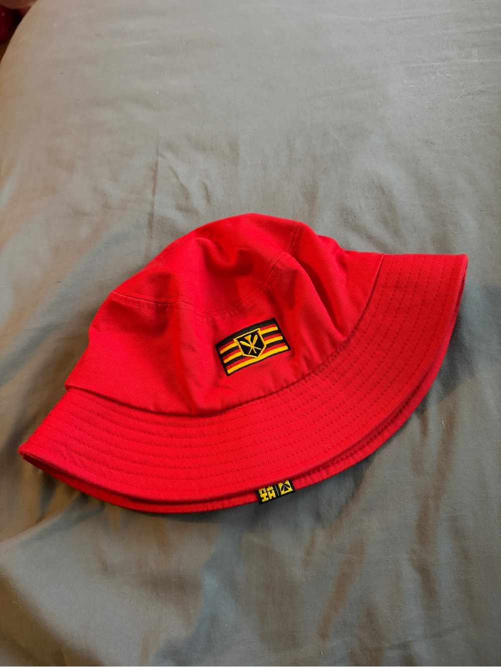 Hawaiis Finest Red Bucket Hat